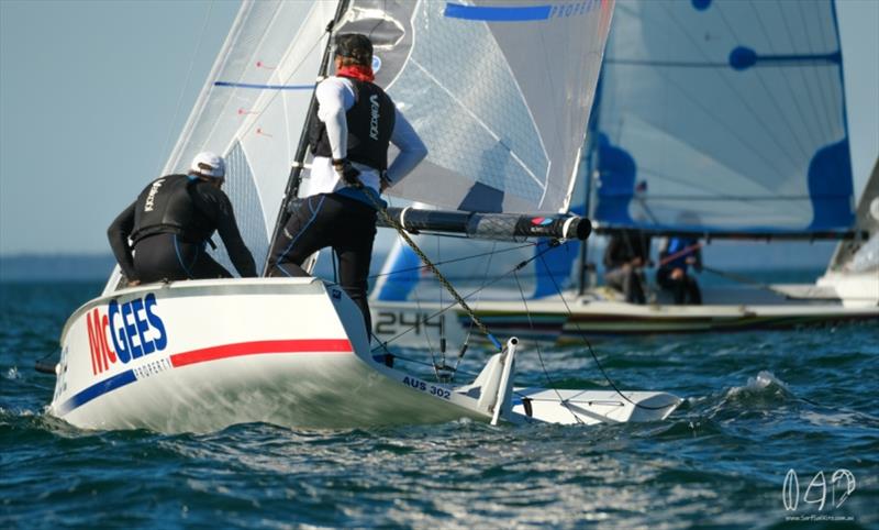 VX One Winter Nationals photo copyright Mitchell Pearson / SurfSailKite taken at Royal Queensland Yacht Squadron and featuring the VX One class