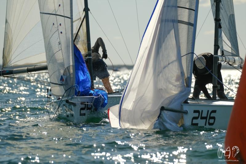 VX One Winter Nationals photo copyright Mitchell Pearson / SurfSailKite taken at Royal Queensland Yacht Squadron and featuring the VX One class