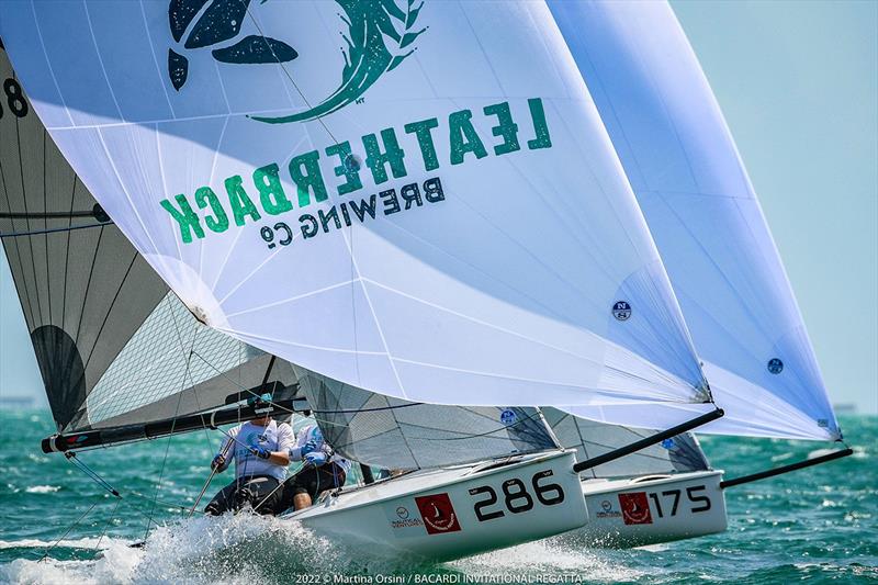 VX One ‘Leatherback' on day 1 at Bacardi Cup Invitational Regatta photo copyright Martina Orsini taken at Coral Reef Yacht Club and featuring the VX One class