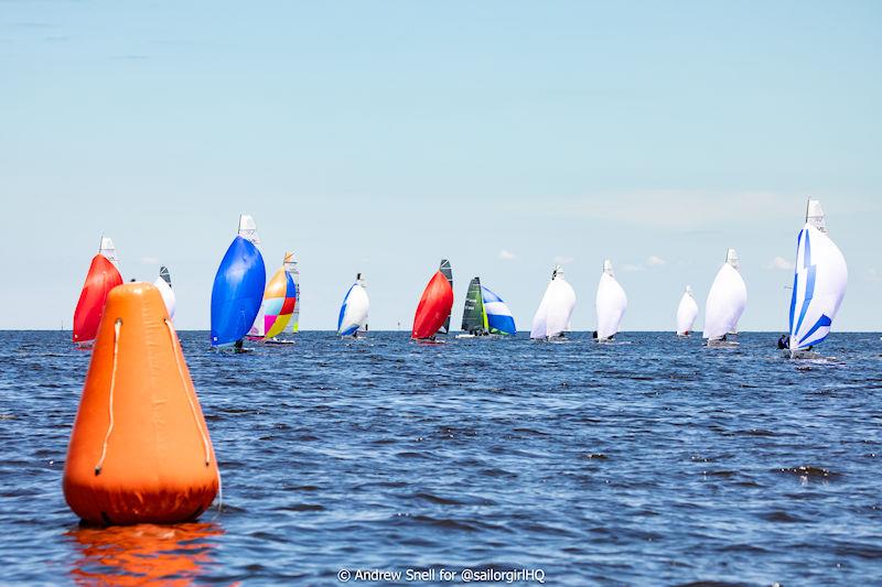 Nash Advisory VX One Australian Nationals Day 1 photo copyright Andrew Snell for @sailorgirlHQ taken at Royal Brighton Yacht Club and featuring the VX One class