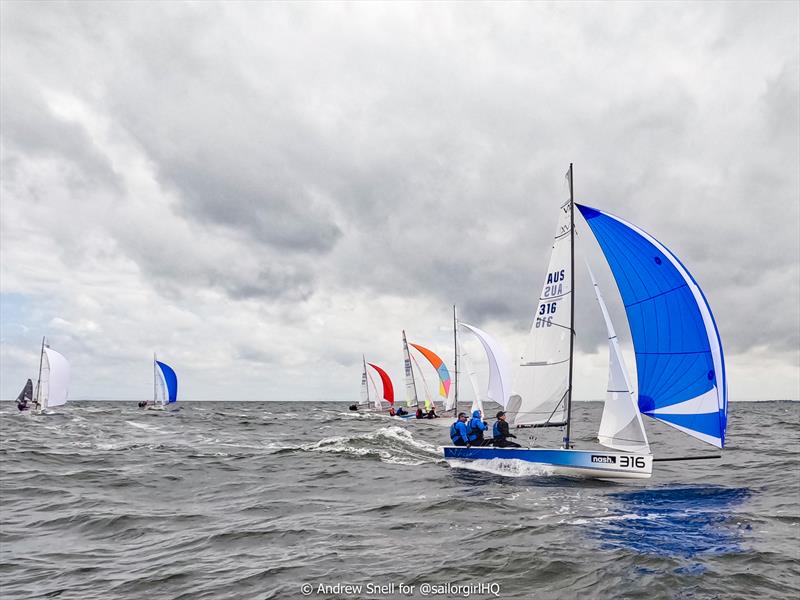 Nash Advisory VX One Australian Nationals Day 3 photo copyright Andrew Snell for @sailorgirlHQ taken at Royal Brighton Yacht Club and featuring the VX One class