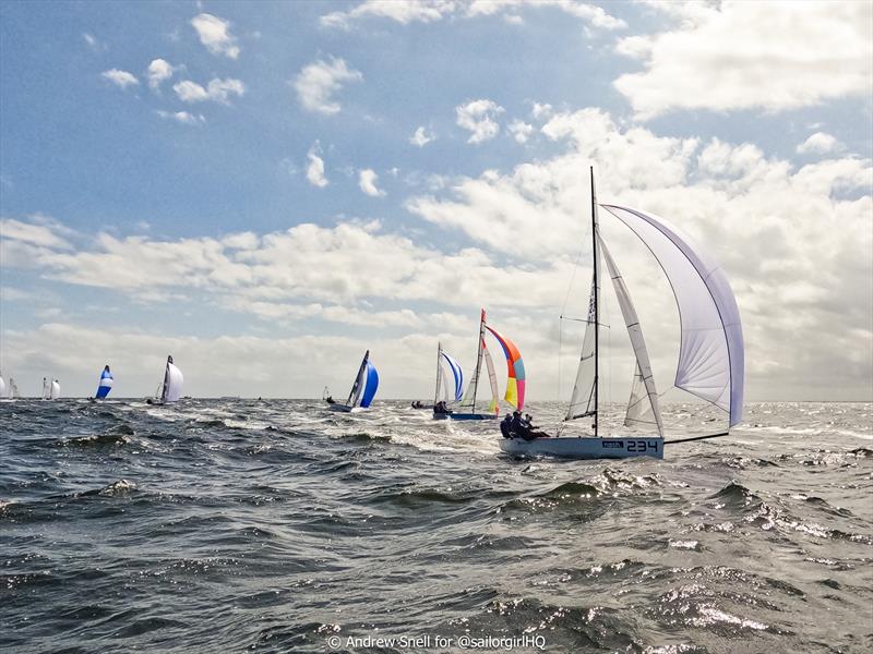 Nash Advisory VX One Australian Nationals Day 3 photo copyright Andrew Snell for @sailorgirlHQ taken at Royal Brighton Yacht Club and featuring the VX One class