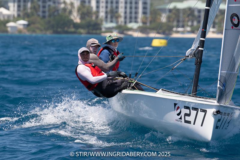 Flying Jenny (l-r) Drew Barnes, Rob Greenhalgh and Sandy Askew - wins the Round the Rocks VX One Class photo copyright Ingrid Abery / www.ingridabery.com taken at St. Thomas Yacht Club and featuring the VX One class