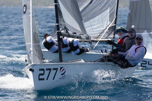 51st St. Thomas International Regatta Day 1: Flying Jenny races for the lead in the VX One Class photo copyright STIR / www.ingridabery.com taken at St. Thomas Yacht Club and featuring the VX One class