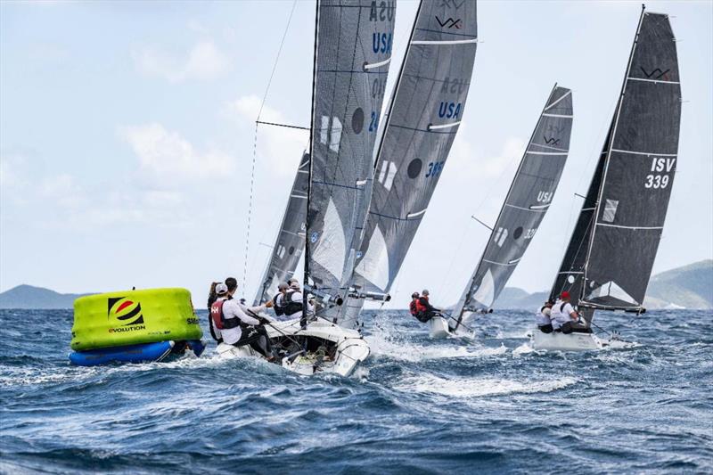 Challenging breeze for VX One fleet  - BVI Spring Regatta & Sailing Festival - photo © Alex Turnbull / Tidal Pulse Media