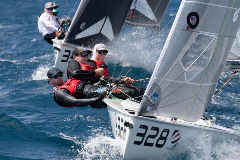 VX One Wizard (328) with, L to R, Charlie Enright, Patrick Farrel and owner/skipper David Askew photo copyright Ingrid Abery / www.ingridabery.com taken at  and featuring the VX One class