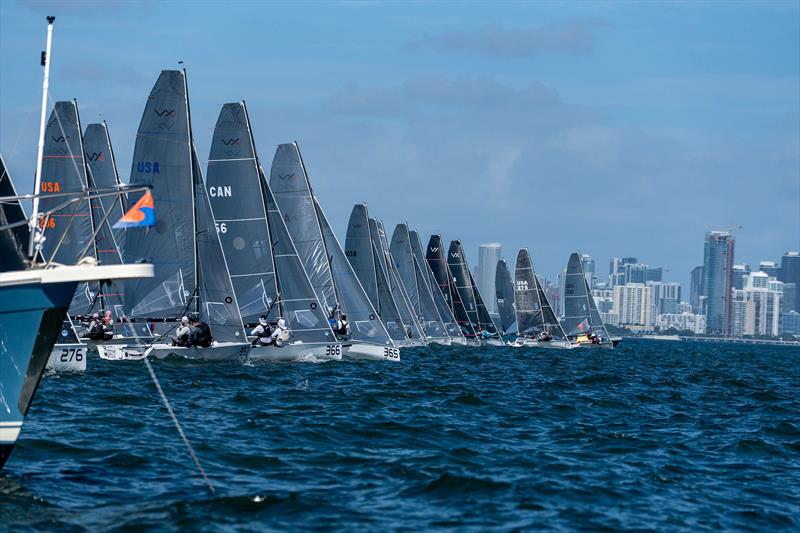 USA and CAN on the line photo copyright Nick Woviotis for Skylla Film taken at  and featuring the VX One class