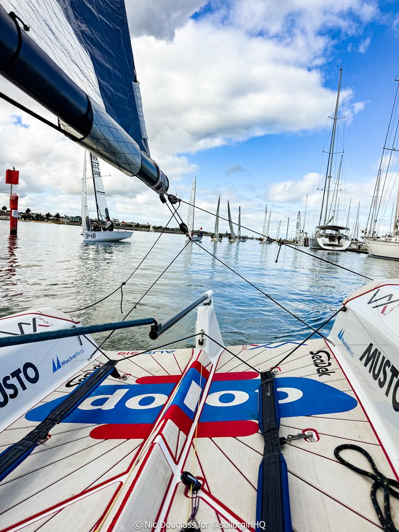 VX One Victorian Titles 2026 at Royal Brighton Yacht Club photo copyright Nic Douglass for @SailorGirlHQ taken at Royal Brighton Yacht Club and featuring the VX One class