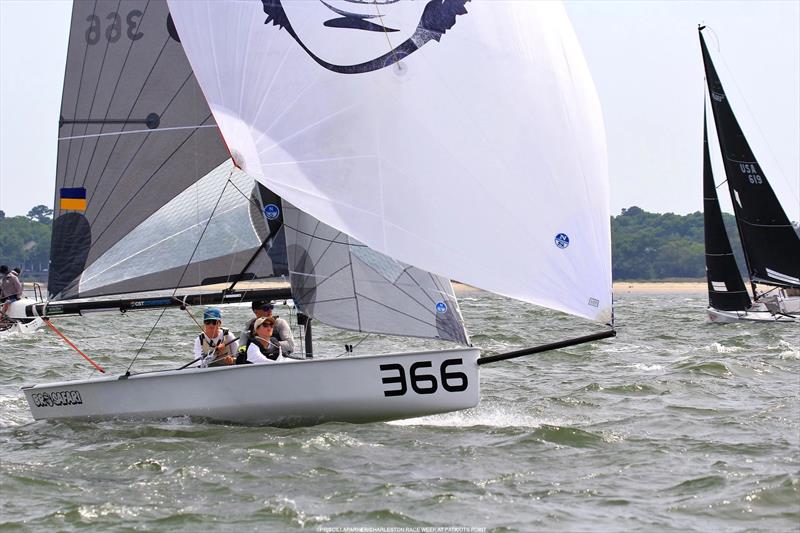 Bae Safari during Charleston Race Week at Patriots Point photo copyright Priscilla Parker taken at Charleston Yacht Club and featuring the VX One class