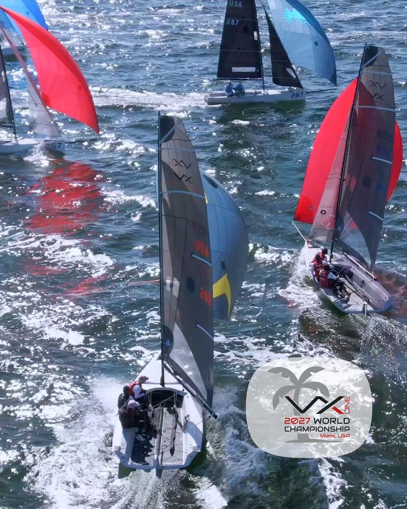 Inaugural VX One World Championship set for Miami in 2027 photo copyright Skylla Film taken at Shake-A-Leg Miami and featuring the VX One class