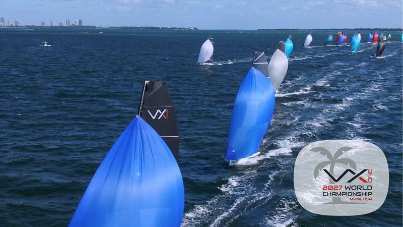 Inaugural VX One World Championship set for Miami in 2027 photo copyright Skylla Film taken at Shake-A-Leg Miami and featuring the VX One class