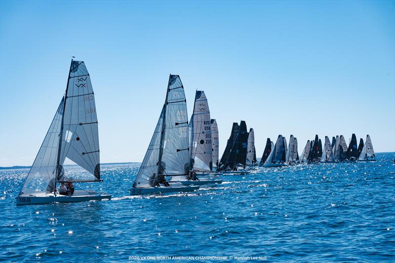 2026 VX One North American Championship on Lake Michigan photo copyright Hannah Lee Noll taken at Macatawa Bay Yacht Club and featuring the VX One class