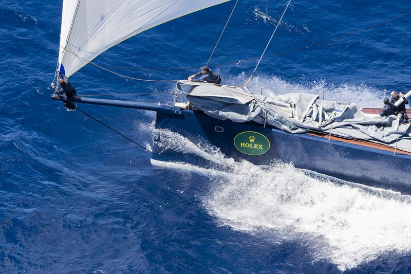 Magic Carpet Cubed ahead of the Maxi Yacht Rolex Cup photo copyright Rolex / Carlo Borlenghi taken at Yacht Club Costa Smeralda and featuring the Wally class