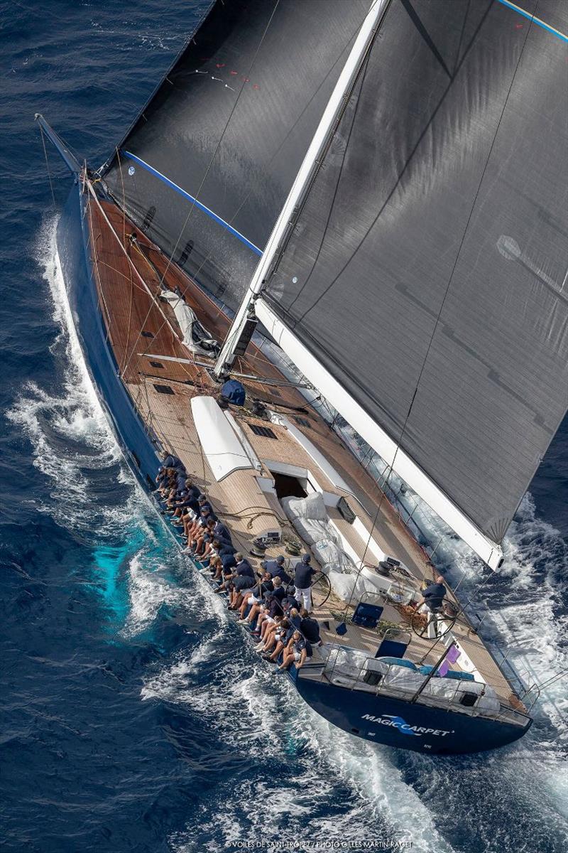 Magic Carpet 3 at Voiles de St Tropez photo copyright Gilles Martin-Raget taken at  and featuring the Wally class