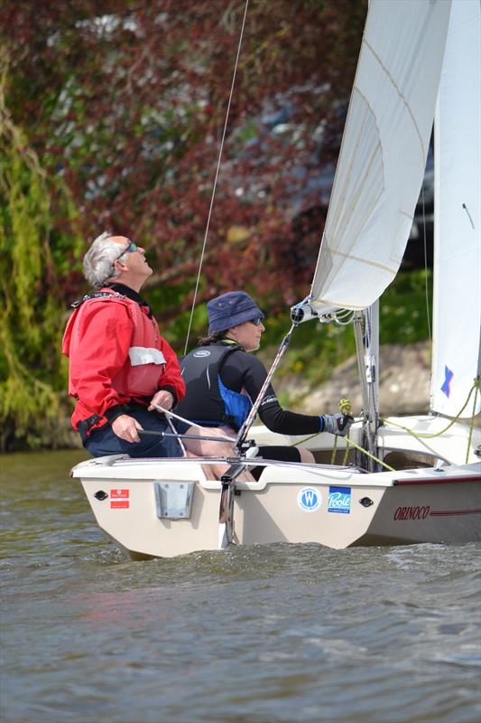 Wanderers during the Sutton Bingham SC Hartley Open photo copyright SBSC taken at Sutton Bingham Sailing Club and featuring the Wanderer class