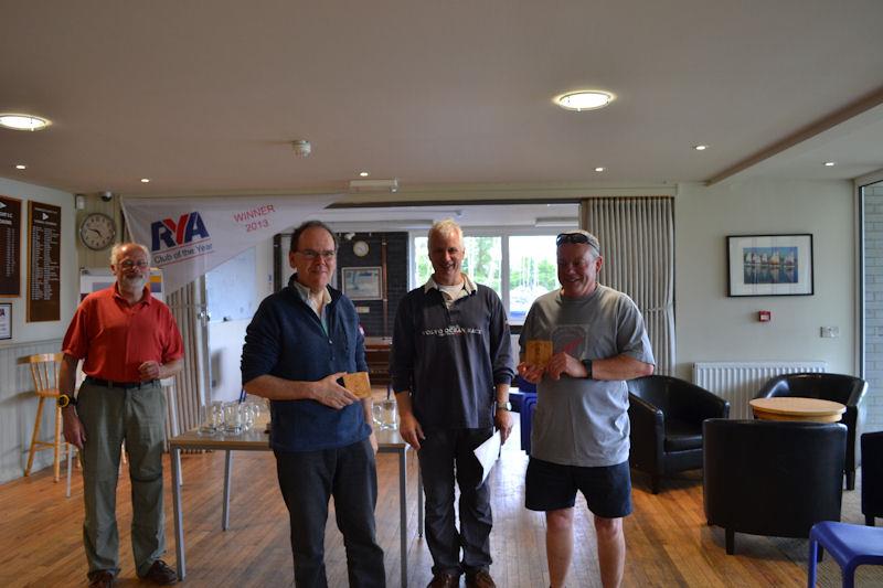 Mike Bennett and Paul Truscott finish 2nd at the Papercourt Wanderer open photo copyright Wanderer Class taken at Papercourt Sailing Club and featuring the Wanderer class