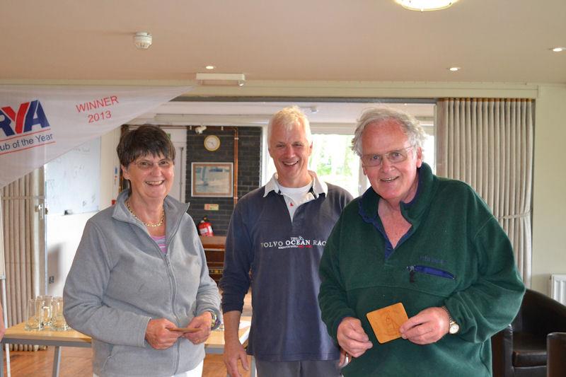 Philip and Jill Meadowcroft finish 3rd at the Papercourt Wanderer open photo copyright Wanderer Class taken at Papercourt Sailing Club and featuring the Wanderer class