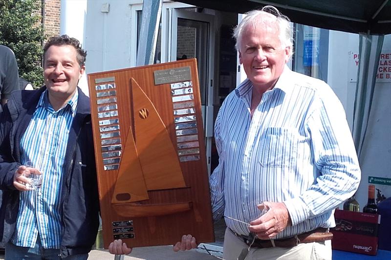 Philip Meadowcroft & Adam Wickenden win the Wanderer Inlands at Whitstable photo copyright Wanderer class taken at Whitstable Yacht Club and featuring the Wanderer class