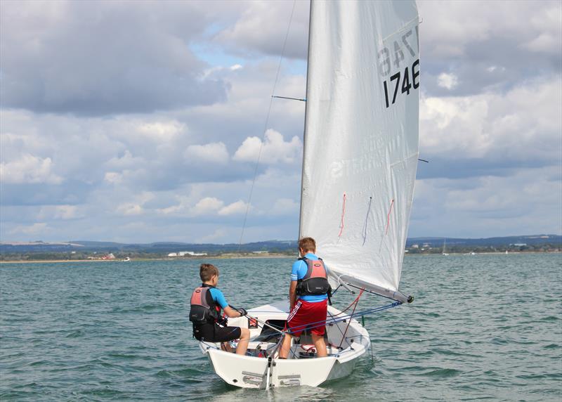 Wanderer Nationals at Langstone Harbour photo copyright Daniella Brain taken at Langstone Sailing Club and featuring the Wanderer class