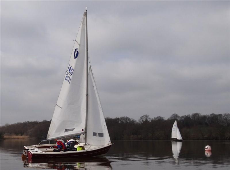 Wanderers at Crawley Mariners photo copyright Alison Martin taken at Crawley Mariners Yacht Club and featuring the Wanderer class