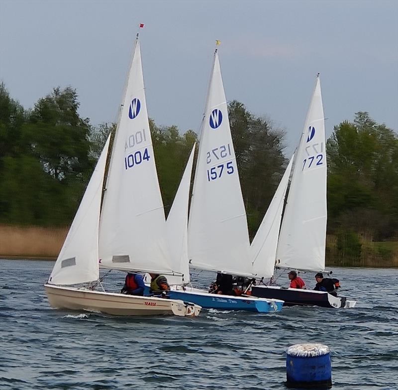 Wanderers at West Oxfordshire SC photo copyright Vicky King taken at West Oxfordshire Sailing Club and featuring the Wanderer class