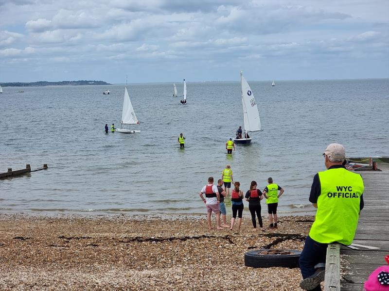 Whitstable Yacht Club Discover Sailing Day photo copyright Steve Gray taken at Whitstable Yacht Club and featuring the Wanderer class