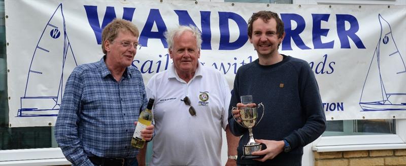 2022 Wanderer Inland Champions: Bernard Taylor (left) and David Moore (right) in the Wanderer Inlands at Cotswold SC photo copyright Vicky King taken at Cotswold Sailing Club and featuring the Wanderer class