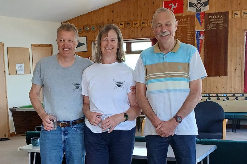 Colin and Sally Gilbert take second place - Wanderer open meeting at West Oxfordshire SC - photo © Dave Bardwell