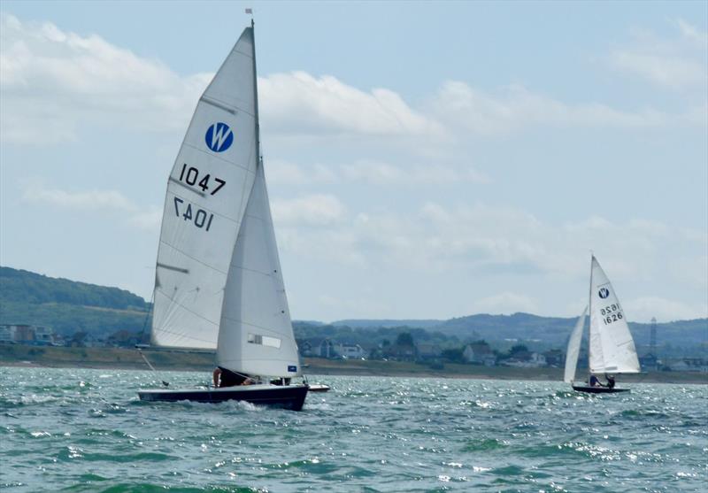 2025 Wanderer Nationals at Whitstable - Jo Wyles and Andy Hockey photo copyright Matthew King taken at Whitstable Yacht Club and featuring the Wanderer class