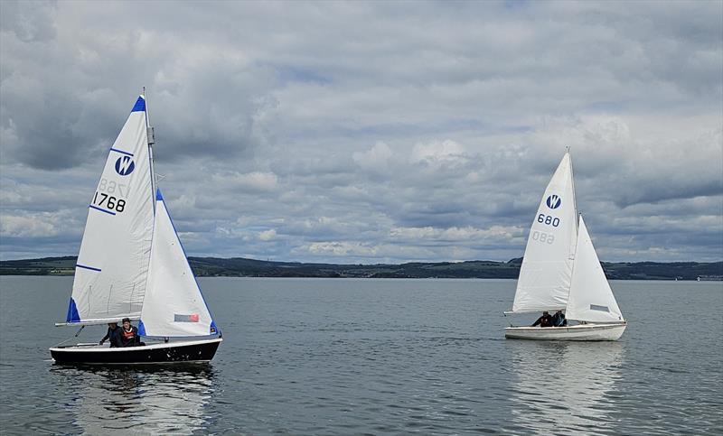 Wanderer Scottish Championship at the Cramond Boat Club Summer Dinghy Regatta - photo © Kay McBurney