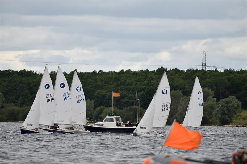 Sunday start during the 2026 Wanderer Inlands at Grafham Water - photo © Paul Sanwell / OPP