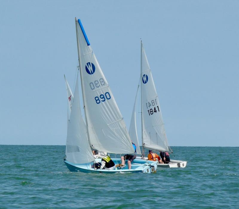 Feff Griffin and Amanda Shakir during the Wanderer Nationals 2026 at Whitstable - photo © Matthew Young