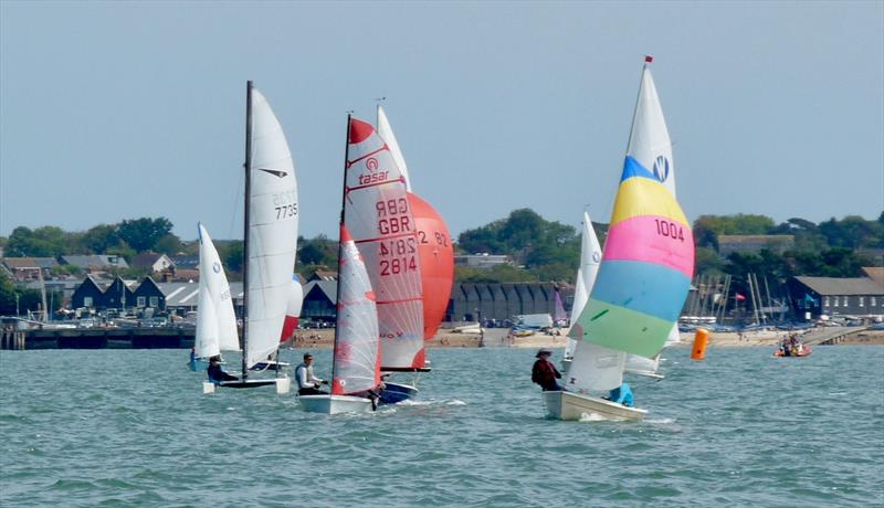 Ian Simpson and Dave Bardwell during the Wanderer Nationals 2026 at Whitstable - photo © Matthew Young