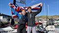 Pearl and JP from Hawaii have qualified for the SailGP INSPIRE Grand Final during the WASZP Americas Championship 2022 © Bryan McDonald