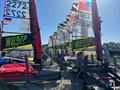 A splash of colour ashore during the WASZP Americas Championship 2022 © Bryan McDonald
