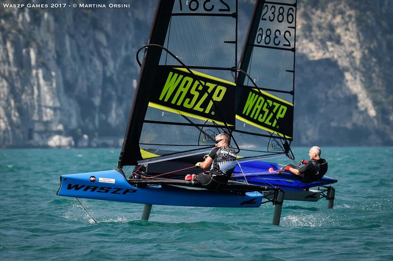 WASZP International Games at Lake Garda day 3 - photo © Martina Orsini