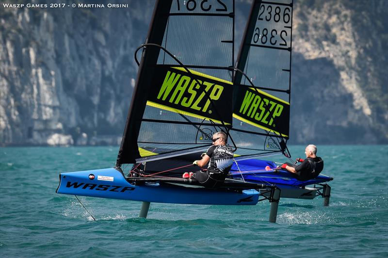 WASZP International Games at Lake Garda day 3 - photo © Martina Orsini