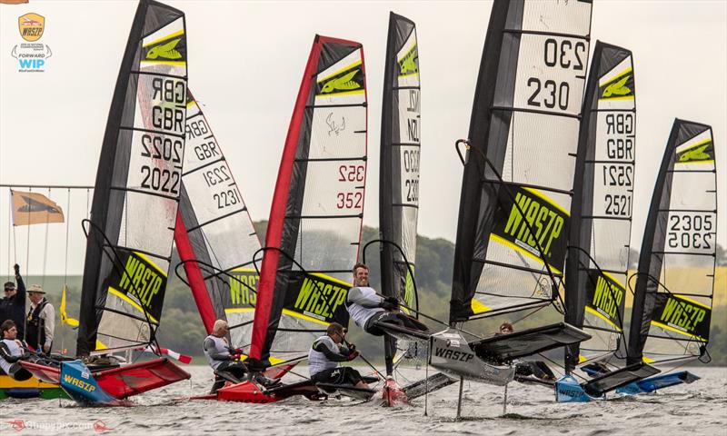 WASZP UK Nationals at Rutland photo copyright Gordon Upton taken at Rutland Sailing Club and featuring the WASZP class