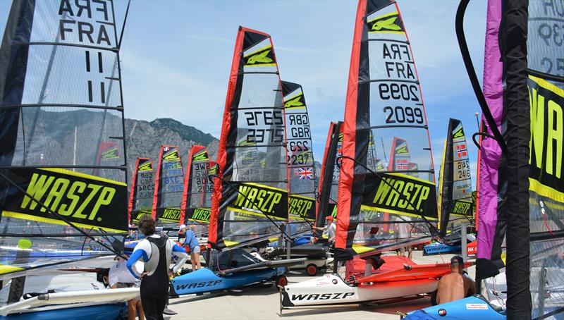 WASZP Europeans at Lake Garda day 2 photo copyright WASZP Class taken at Fraglia Vela Malcesine and featuring the WASZP class