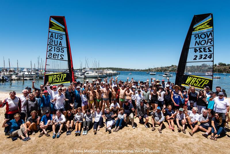 The WASZP Group living the dream in Perth at the 2019 International WASZP Games photo copyright Drew Malcolm / 2019 International WASZP Games taken at Royal Freshwater Bay Yacht Club and featuring the WASZP class