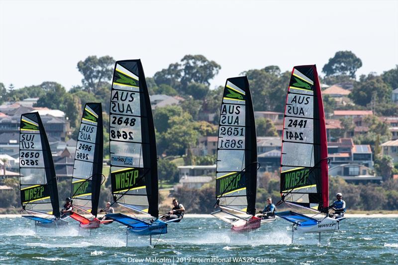 2019 WASZP Games in Perth photo copyright Drew Malcolm taken at  and featuring the WASZP class