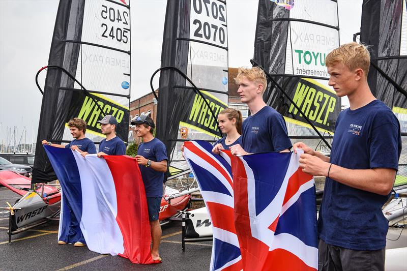 All set for the Foil for Life Challenge by Lemer Pax photo copyright James Tomlinson taken at Royal Lymington Yacht Club and featuring the WASZP class