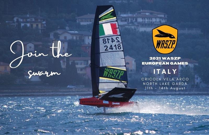 2021 WASZP European Games to be held on Lake Garda photo copyright WASZP class taken at Circolo Vela Arco and featuring the WASZP class