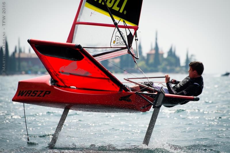 Foiling Week photo copyright Martina Orsini taken at Woollahra Sailing Club and featuring the WASZP class