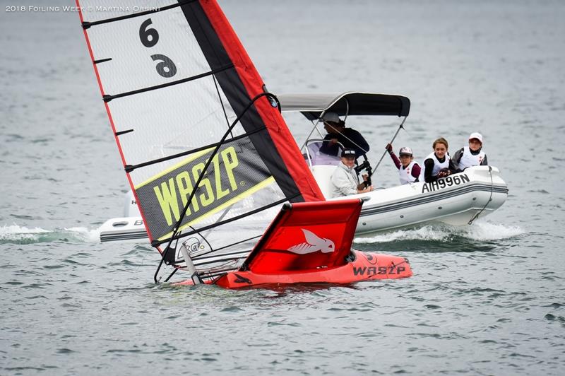 2018 Foiling Week photo copyright Martina Orsini / 2018 Foiling Week taken at  and featuring the WASZP class