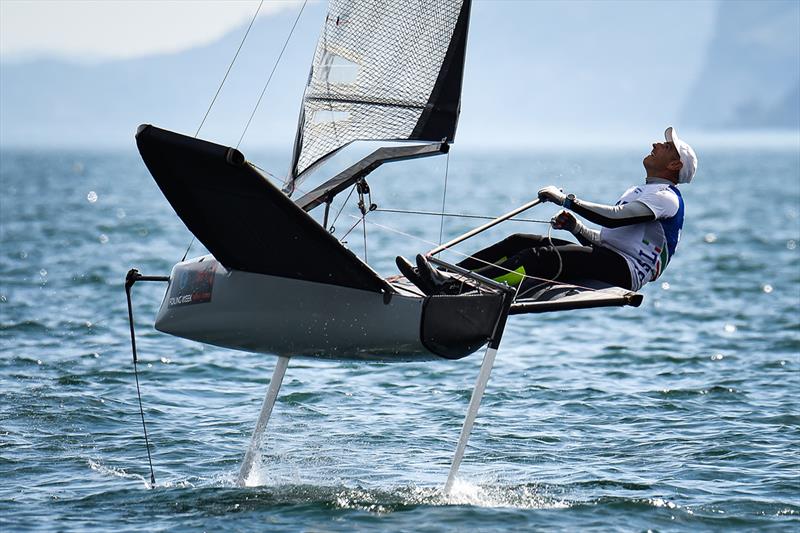 Foiling Boat Coaching - Foiling Week Garda 2019 - photo © Associazione TFW