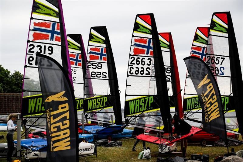 Norway has a very strong WASZP fleet - photo © Marc Ablett