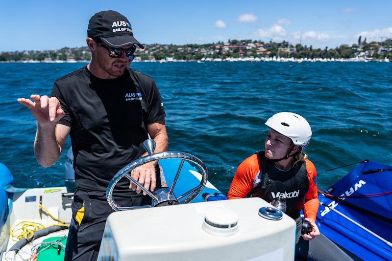 Australia SailGP Team Invitational Camp: Tom Slingsby and Natasha Bryant - photo © Beau Outteridge / SailGP