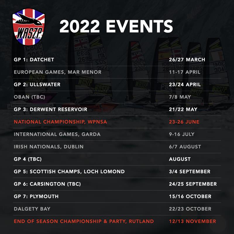 WASZP UK 2022 Events photo copyright WASZP UK taken at  and featuring the WASZP class