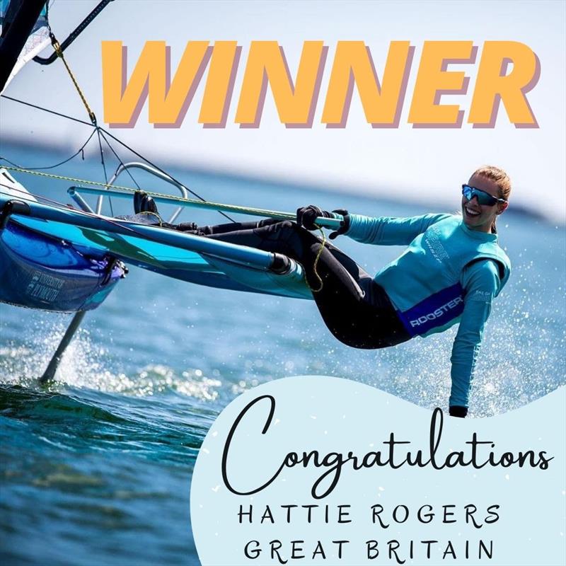 SailGP Inspire Racing - WASZP Women's Winner Hattie Rogers, Great Britain photo copyright SailGP taken at  and featuring the WASZP class